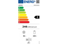 Refrigerator | NRK6202EW4 | Energy efficiency class E | Free standing | Combi | Height 200 cm | No Frost system | Fridge net cap