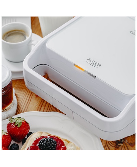 Sandwich maker 2 in 1 | AD 3070w | 850 W | Number of plates 2 | White