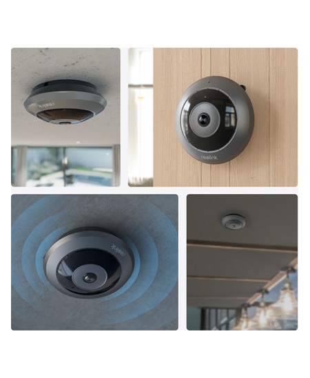 Reolink | 360° Panoramic Indoor Fisheye Camera | Fisheye Series W520 | Fisheye | 6 MP | 1.98mm/F2.0 | H.265 | MicroSD, max. 256