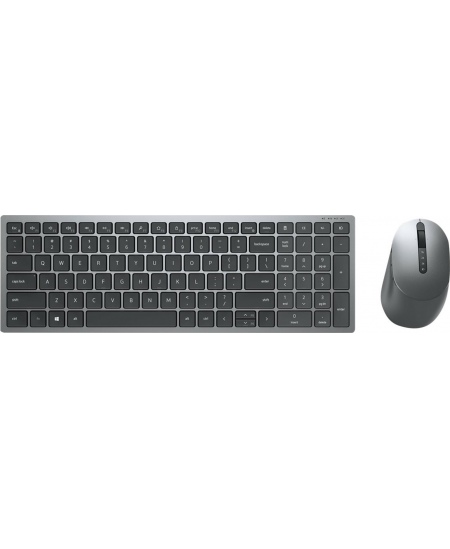 Dell | Keyboard and Mouse | KM7120W | Keyboard and Mouse Set | Wireless | Batteries included | NORD | Bluetooth | Titan Gray | N