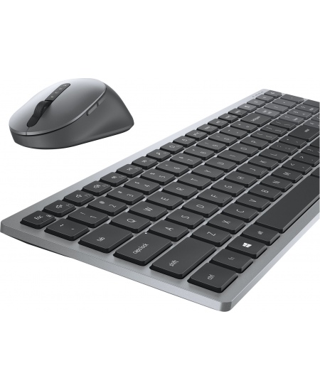 Dell | Keyboard and Mouse | KM7120W | Keyboard and Mouse Set | Wireless | Batteries included | NORD | Bluetooth | Titan Gray | N