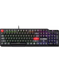 MSI | VIGOR GK41 DUSK LR US | Gaming keyboard | Wired | US | Black | Kailh Red