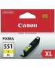 Canon CLI-551XL (6446B001), geltona kasetė