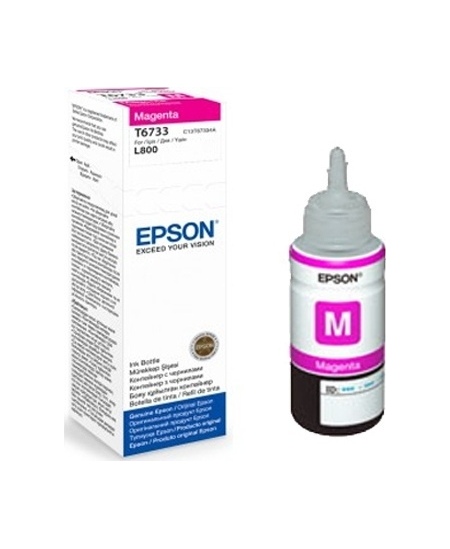 Epson T6733 (C13T67334A) Rašalo papildymo buteliukas, Purpurinė