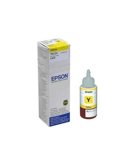 Epson T6734 (C13T67344A) Rašalo papildymo buteliukas, Geltona