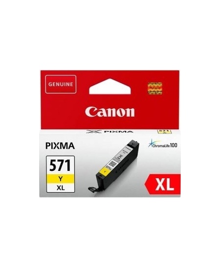 Canon CLI-571XLY (0334C001), geltona kasetė