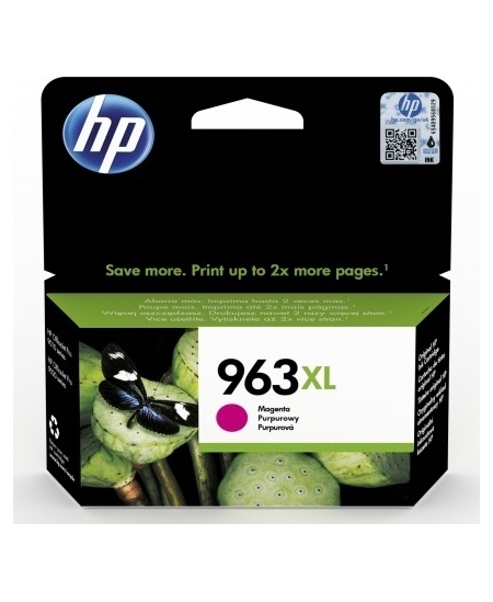 HP (3JA28AE, 963XL), purpurinė kasetė