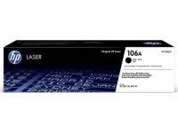 HP 106A (W1106A) Lazerinė kasetė, Juoda
