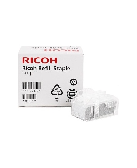 Ricoh 414865 Staple Cartridge Type T, 2x 5000 pcs