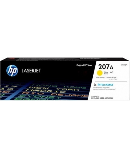 HP 207A (W2212A), geltona kasetė