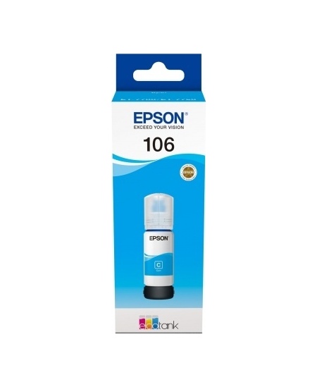 Epson 106 EcoTank (C13T00R240) Rašalo papildymo buteliukas, Žydra