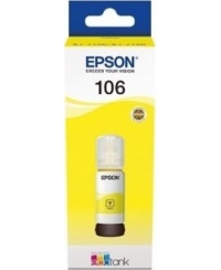 Epson 106 EcoTank (C13T00R440) Rašalo papildymo buteliukas, Geltona