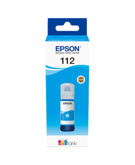 Epson 112 EcoTank (C13T06C24A) Rašalo papildymo buteliukas, Žydra