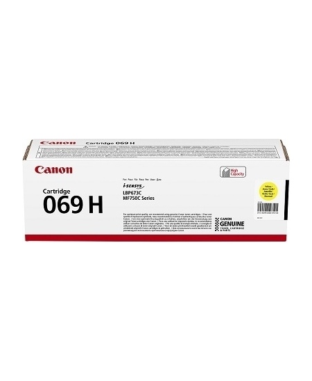 Canon CRG 069H (5095C002) Lazerinė kasetė, Geltona