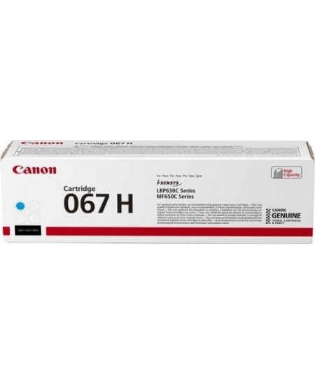 Canon 067H (5105C002) kasetė lazeriniams spausdintuvams, Žydra (2350 psl)