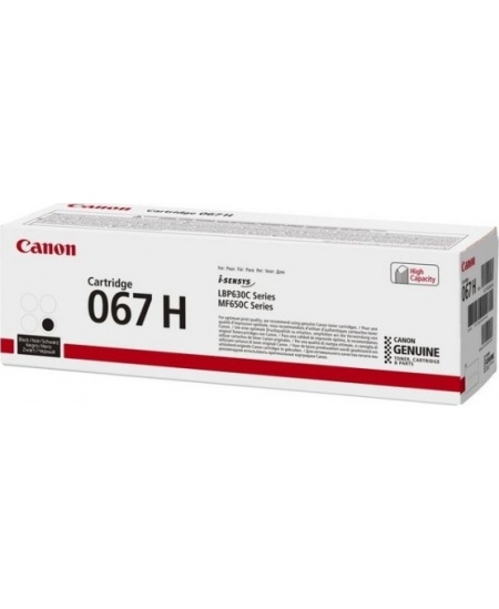 Canon 067H (5106C002) Lazerinė kasetė, Juoda