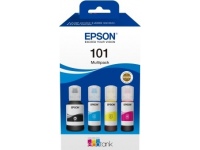 Epson 101 EcoTank (C13T03V64A) kasetė rašaliniams spausdintuvams, CMYK, Komplektas 4 spalvų