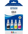 Epson 664 EcoTank (C13T66464A) kasetė rašaliniams spausdintuvams, CMYK, Komplektas 4 spalvų