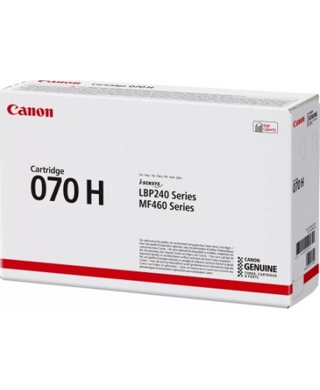 Canon CRG 070 H (5640C002) kasetė lazeriniams spausdintuvams, Juoda (10200 psl.)