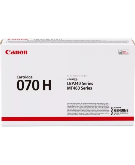 Canon CRG 070 H (5640C002) kasetė lazeriniams spausdintuvams, Juoda (10200 psl.)