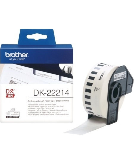 Brother DK22214 CONTINUOUS PAPER TAPE 12MM