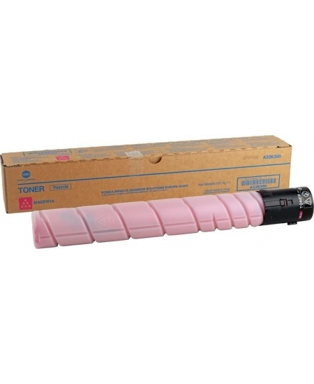 Konica-Minolta TN-321 (A33K35G), Purpurinė kasetė, half capacity