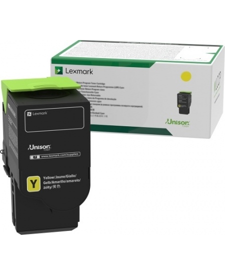 Lexmark 78C2XY0 kasetė lazeriniams spausdintuvams, Geltona (5000 puslapių)
