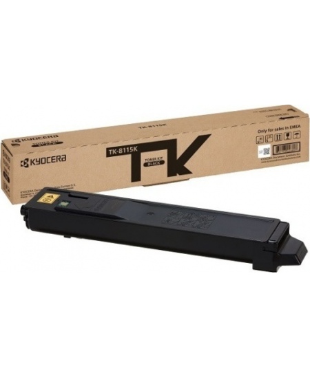 Kyocera TK-8115K Lazerinė kasetė, Juoda