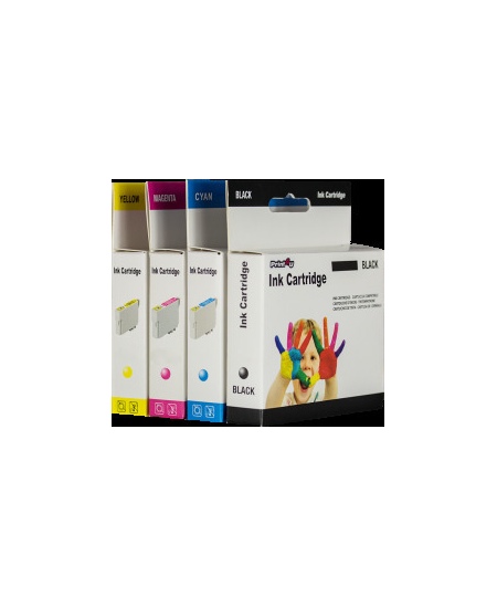 Neoriginali Print4U Brother LC1240XL/1280XL Y, geltona kasetė
