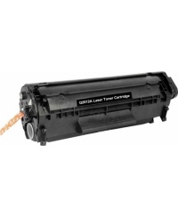 Neoriginali TopJet HP Q2612A BULK, be dežutės, juoda kasetė