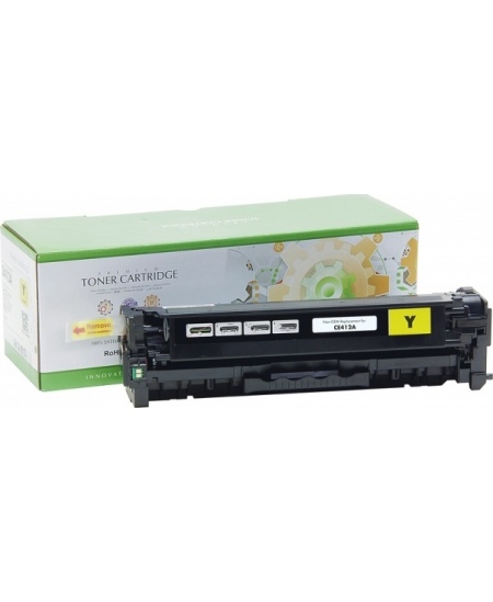 Neoriginali Static Control HP 305A (CE412A), geltona kasetė