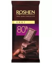 Juodasis šokoladas ROSHEN Brut, 85 g