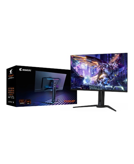 Gigabyte | AORUS FO32U2P EK1 | 31.5 " | UHD | 16:9 | 240 Hz | 0.03 ms | 3840 x 2160 pixels | 250 cd/m² | HDMI ports quanti