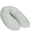CebaBaby maitinimo pagalvė dżersej multi, gėlės žalsva, W-741-000-742