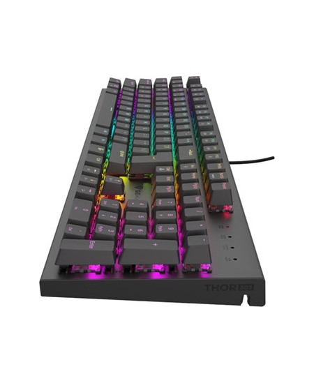 THOR 303 | Mechanical Gaming Keyboard | Wired | US | Black | USB Type-A | Outemu Brown