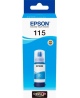 Epson 115 EcoTank (C13T07D24A) Rašalo papildymo buteliukas, Žydra