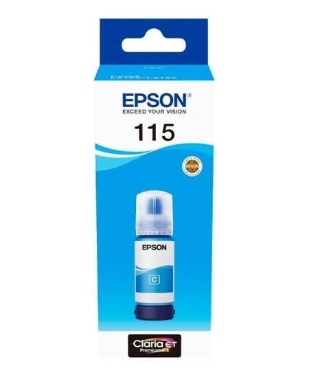 Epson 115 EcoTank (C13T07D24A) Rašalo papildymo buteliukas, Žydra