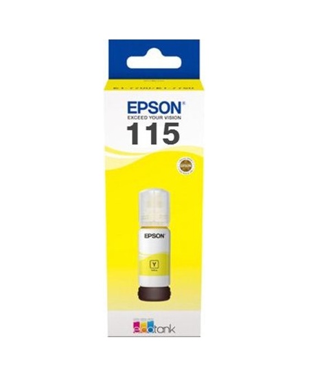 Epson 115 EcoTank (C13T07D44A) Rašalo papildymo buteliukas, Geltona