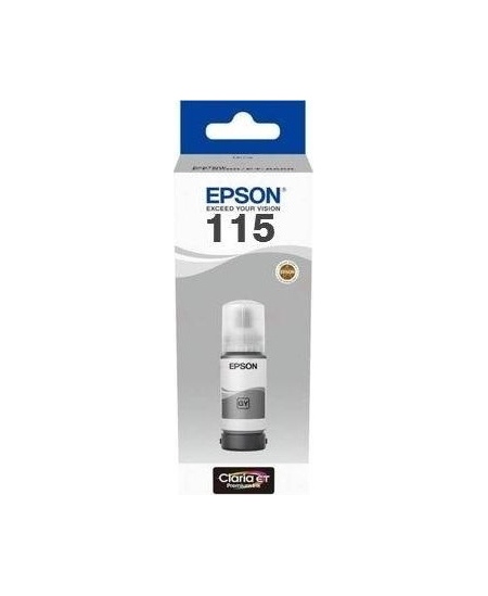 Epson 115 EcoTank (C13T07D54A) Rašalo papildymo buteliukas, Pilka