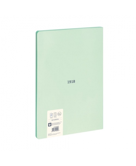 Sąsiuvinis MILAN 430, A4, 48 ​​lapai, langeliais, žalias