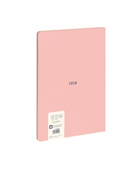 Sąsiuvinis MILAN 430, A4, 48 ​​lapai, langeliais, rožinis