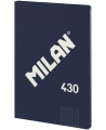 Sąsiuvinis MILAN 430, A4, 48 ​​lapai, langeliais, mėlynas