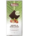Šokoladas STEVIA, juodasis su riešutais, 125 g