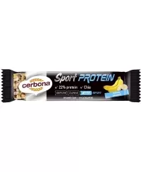 Dribsnių batonėlis CERBONA SPORT Protein, su bananais ir baltymais, 35 g