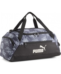 Puma Sportinis Krepšys Phase Sports Bag Grey Black 090658 01