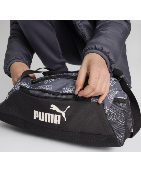 Puma Sportinis Krepšys Phase Sports Bag Grey Black 090658 01