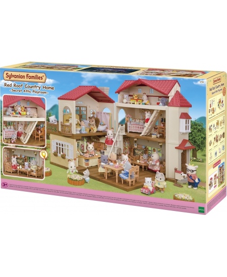 Kaimo namas su raudonu stogu SYLVANIAN FAMILIES