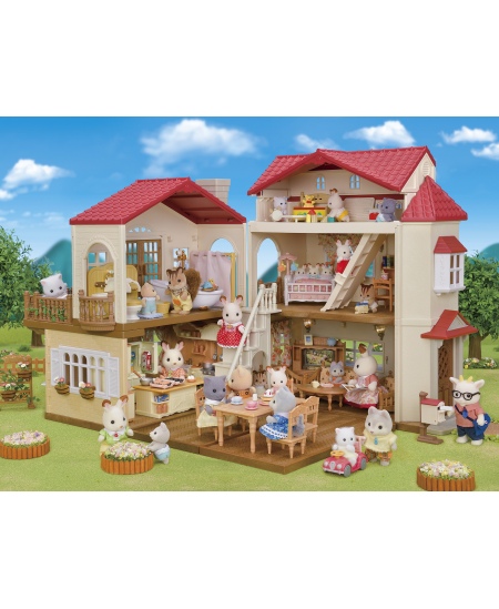 Kaimo namas su raudonu stogu SYLVANIAN FAMILIES