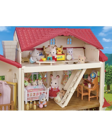 Kaimo namas su raudonu stogu SYLVANIAN FAMILIES