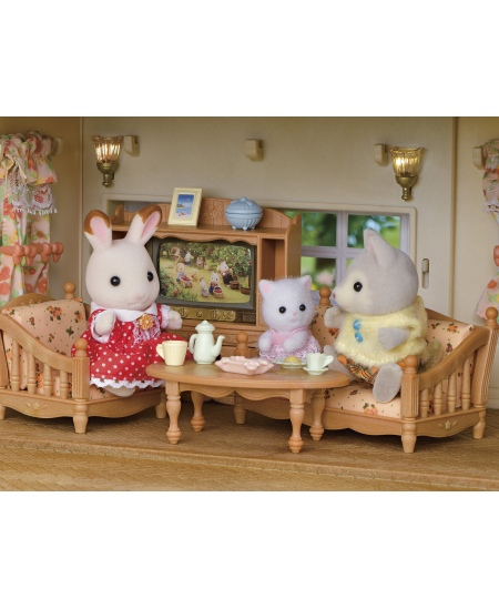 Kaimo namas su raudonu stogu SYLVANIAN FAMILIES